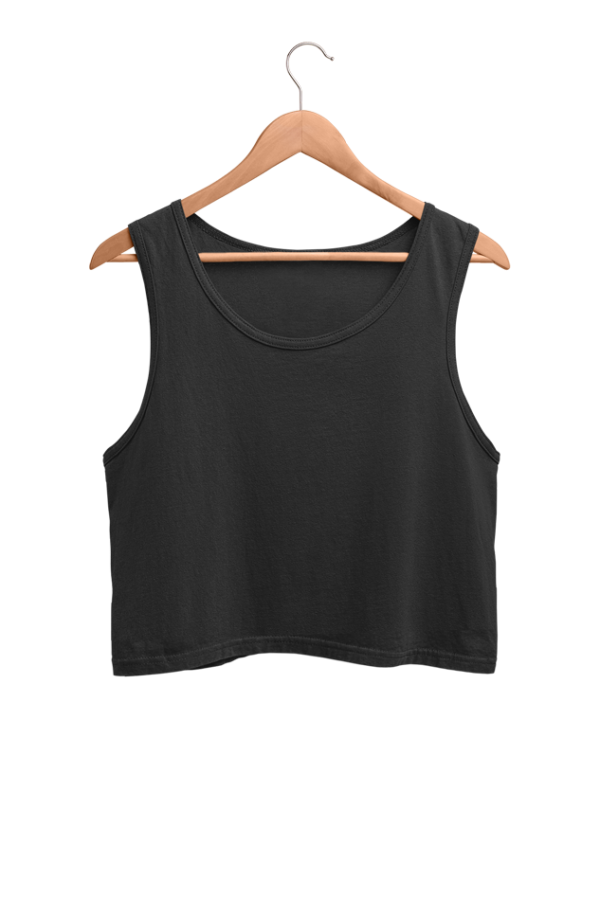 Black Crop Tank