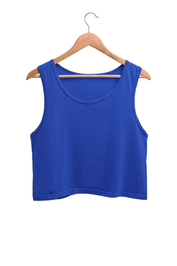 Royal Blue Crop Tank