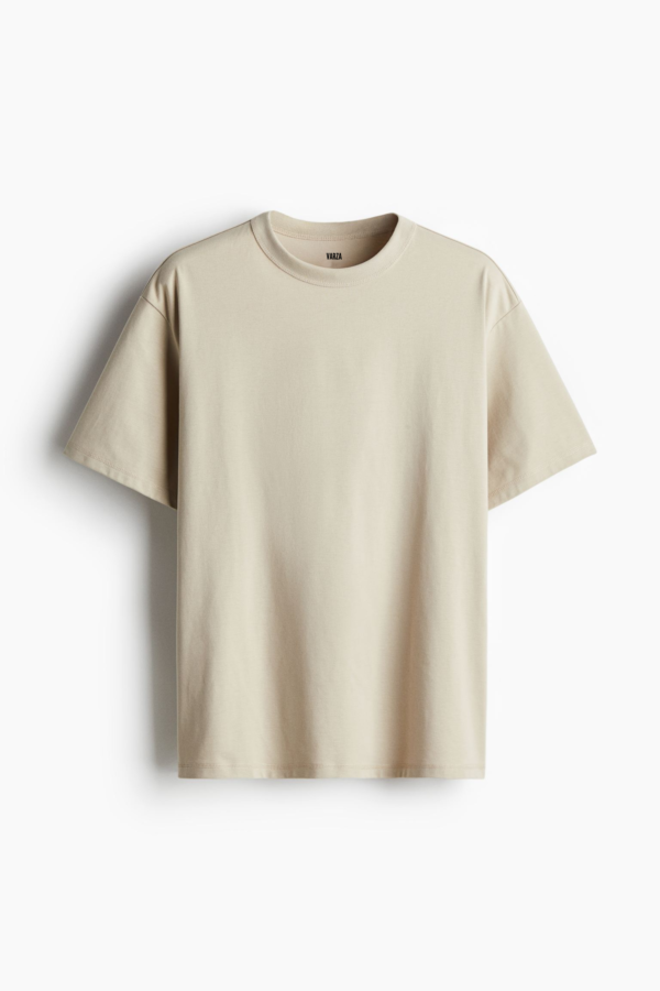 Oversized Beige T-Shirt