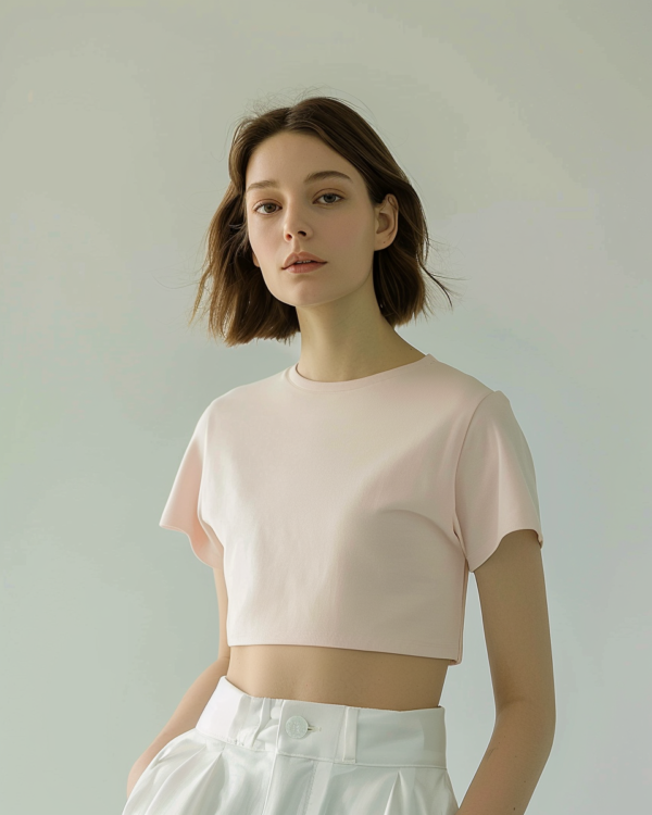 Pink Crop Top