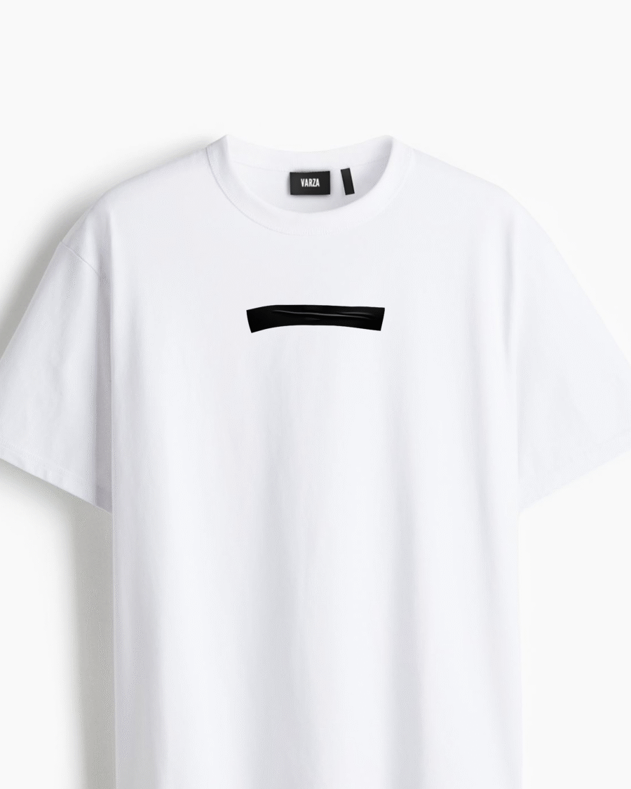 Oversized Printed T-Shirt "White"