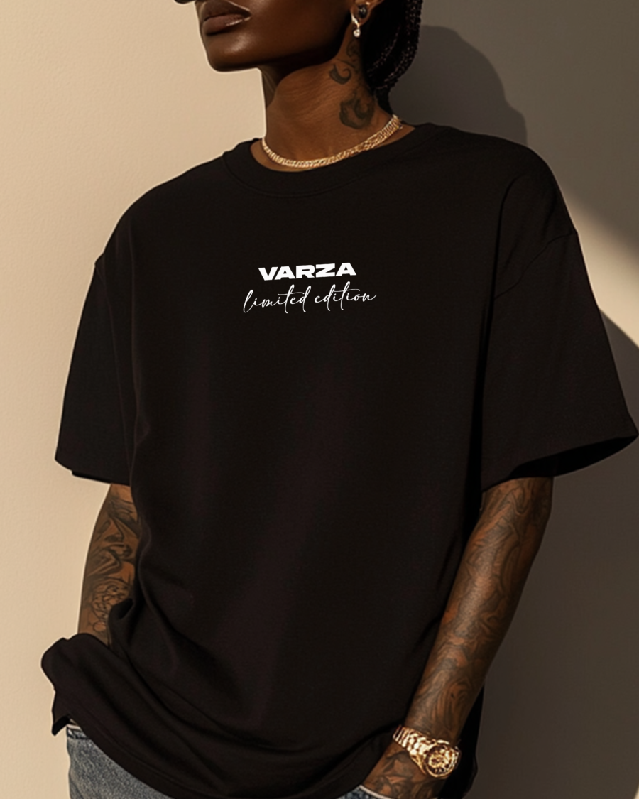 Oversized Printed T-Shirt "Black" - Image 2