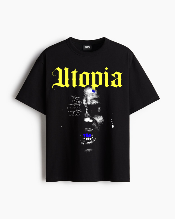 Oversized Printed T-Shirt "Black"