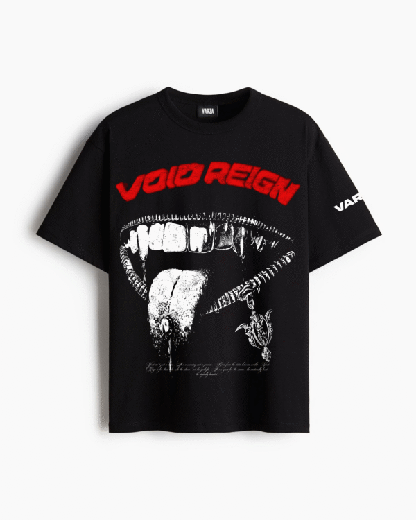 Oversized Printed T-Shirt "Black"